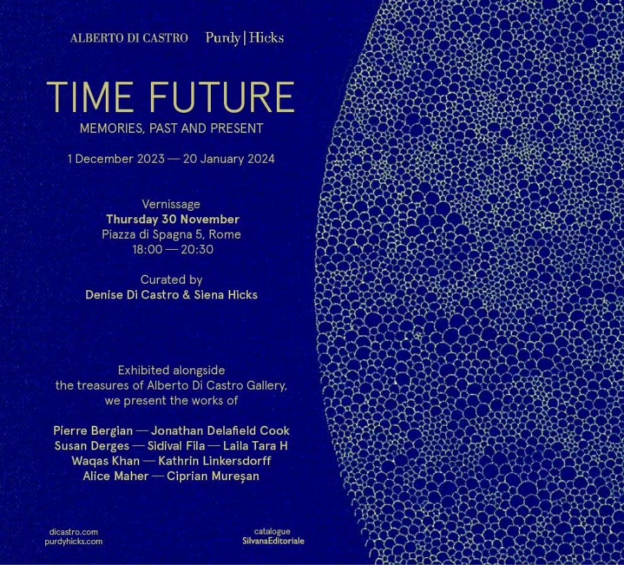 Join us in Rome tomorrow for “Time Future”A project conceived by Siena Hicks and Denise Di Castro with assistance of...