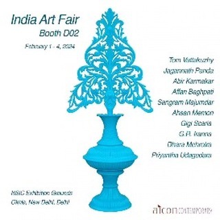 We are so excited to welcome you to our booth D02 at the 15th edition of India Art Fair at NSIC Grounds, New Delhi.