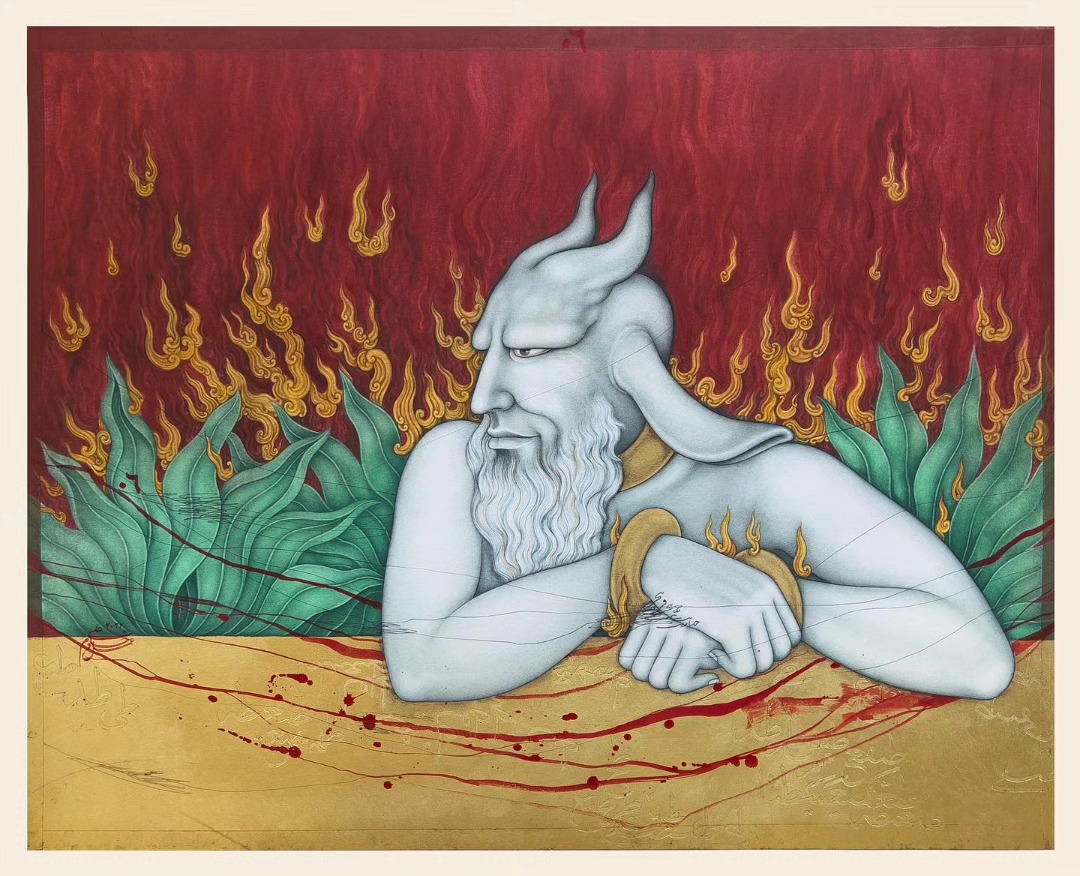 Aicon is pleased to announce Birth of Demons, Khadim Ali’s second solo exhibition at the gallery.
