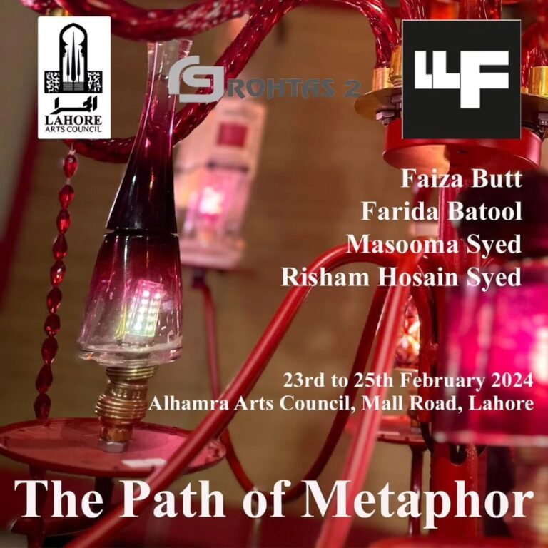 @lahorelitfest in collaboration with @rohtas2gallery & @alhamralac