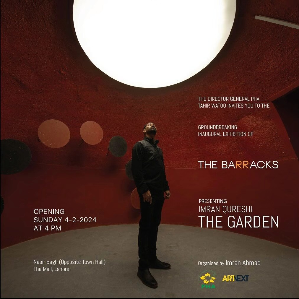 Parks and Harticulture Authority invites you to the Imran Qureshi’s solo show