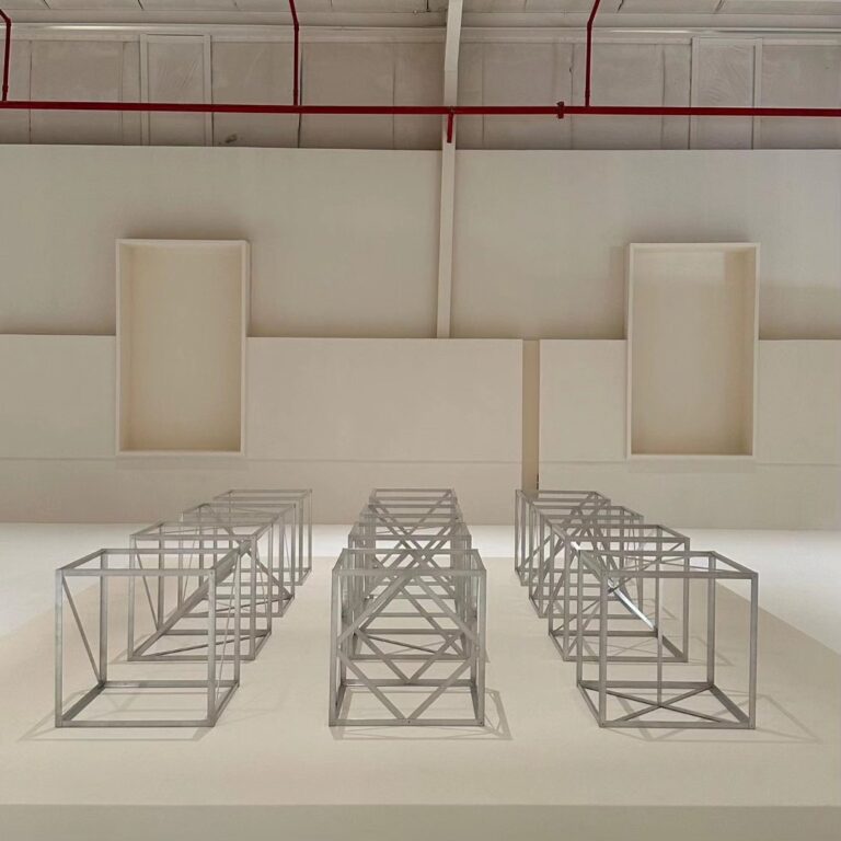 Rasheed Araeen’s work at ‘After Rain’ at the Diriyah Contemporary Art Biennale curated by Ute Meta Bauer. Until 24 May 2024.