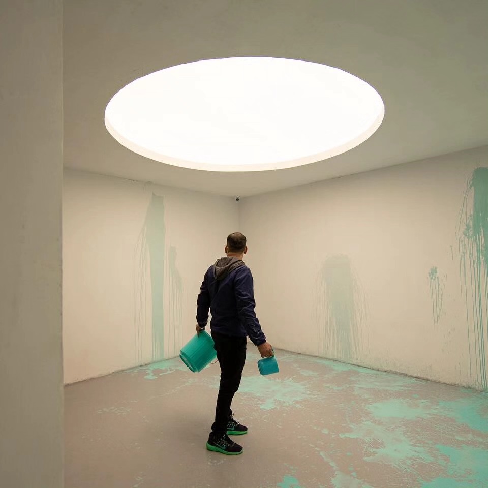 ‘The Garden’ by internationally acclaimed artist Imran Qureshi, blooms at Nasir Bagh’s The Barracks Gallery on February... — image 7