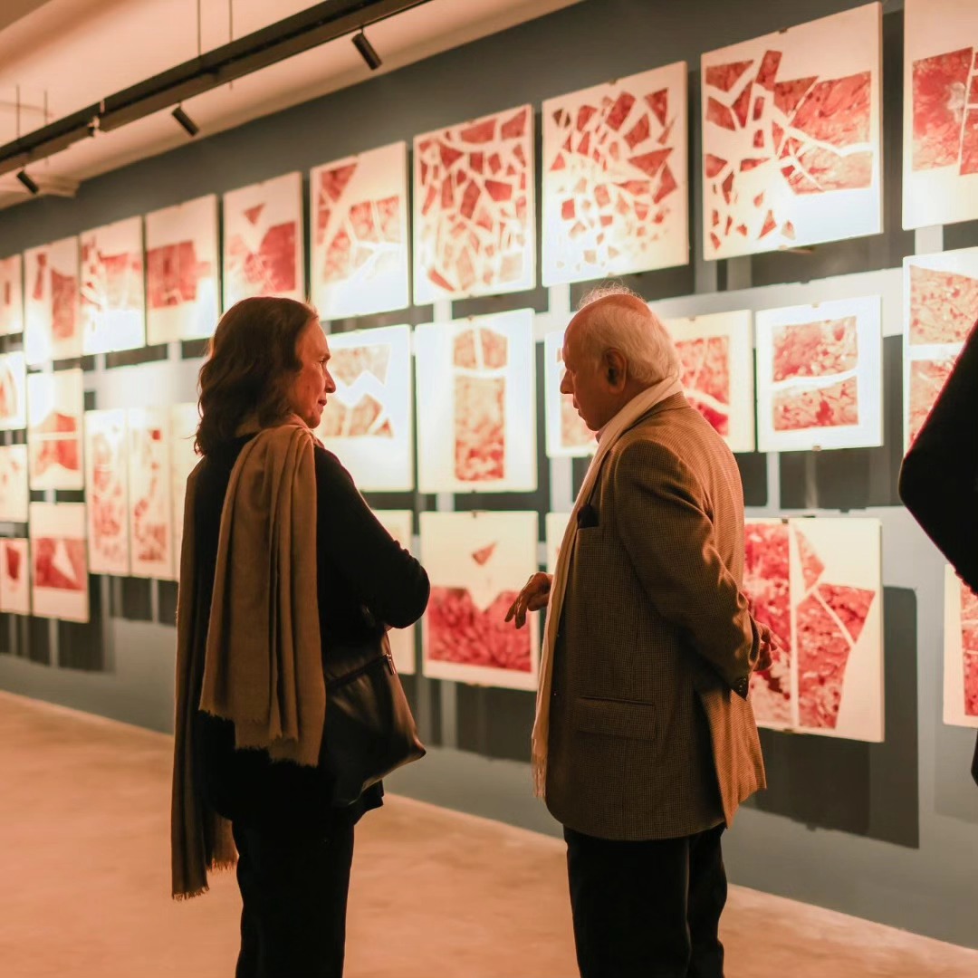 A very special opening night for ‘Home’ by @imranqureshiartist — image 5. 📸: @irfanyounasphotography