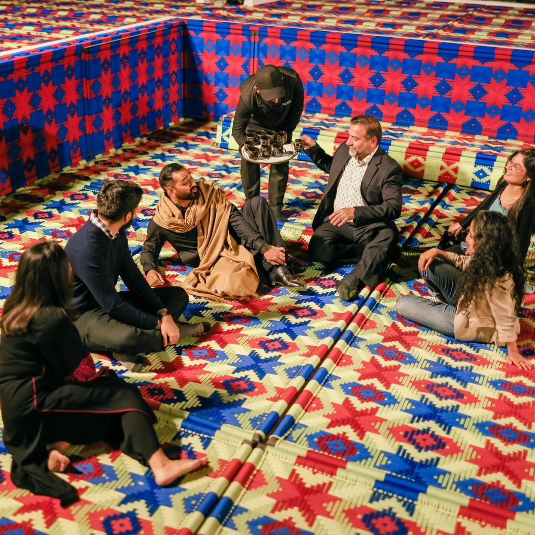 A very special opening night for ‘Home’ by @imranqureshiartist — image 6. 📸: @irfanyounasphotography