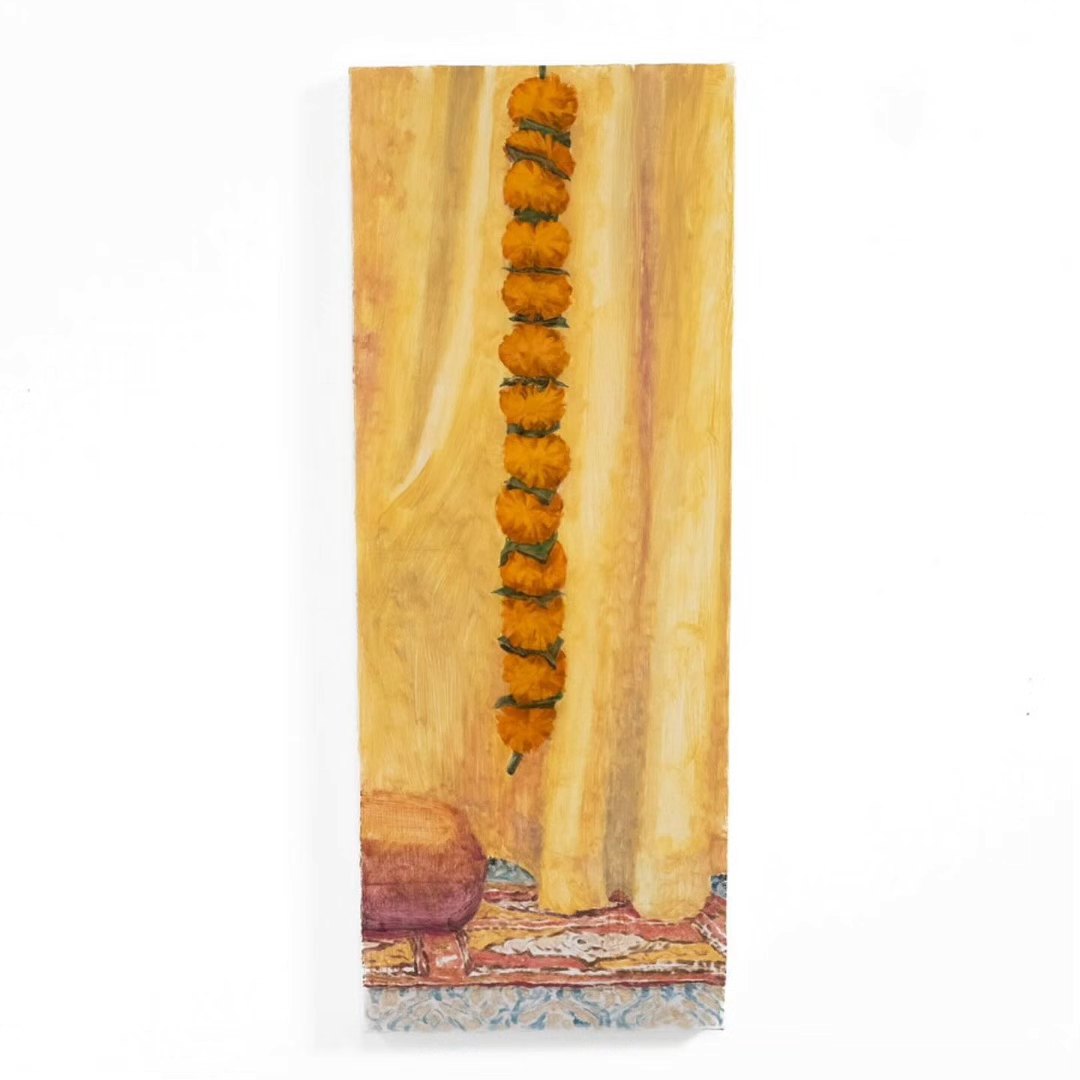 Anchoring Fiza Khatri’s immersive display at Art Basel Hong Kong is a seven-panel painting called ‘Beloved’. — image 2