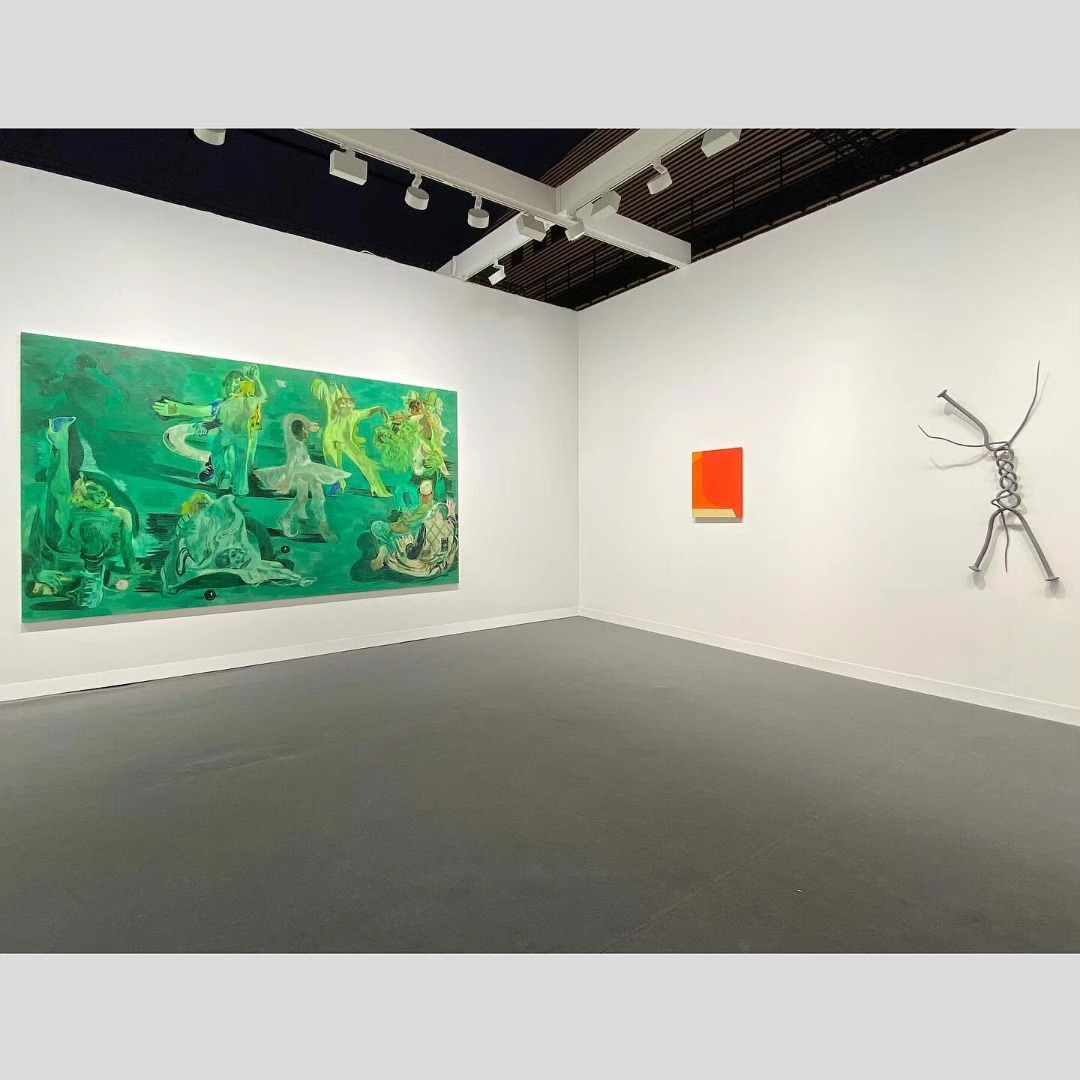 Honored to have 2 paintings in ‘Le monde comme il va’ at @boursedecommerce — Pinault Collection among some amazing artists — image 2