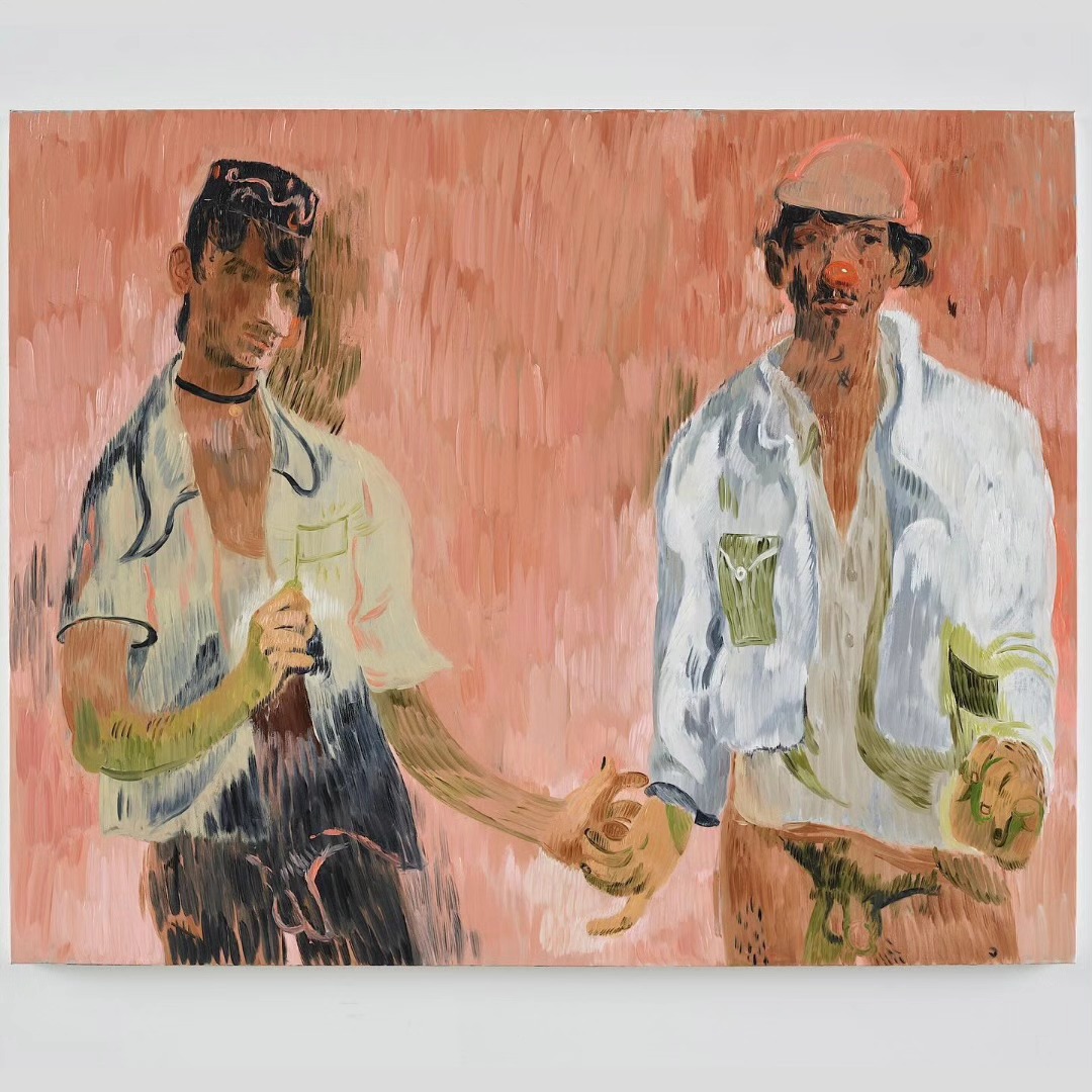 Honored to have 2 paintings in ‘Le monde comme il va’ at @boursedecommerce — Pinault Collection among some amazing artists — image 4