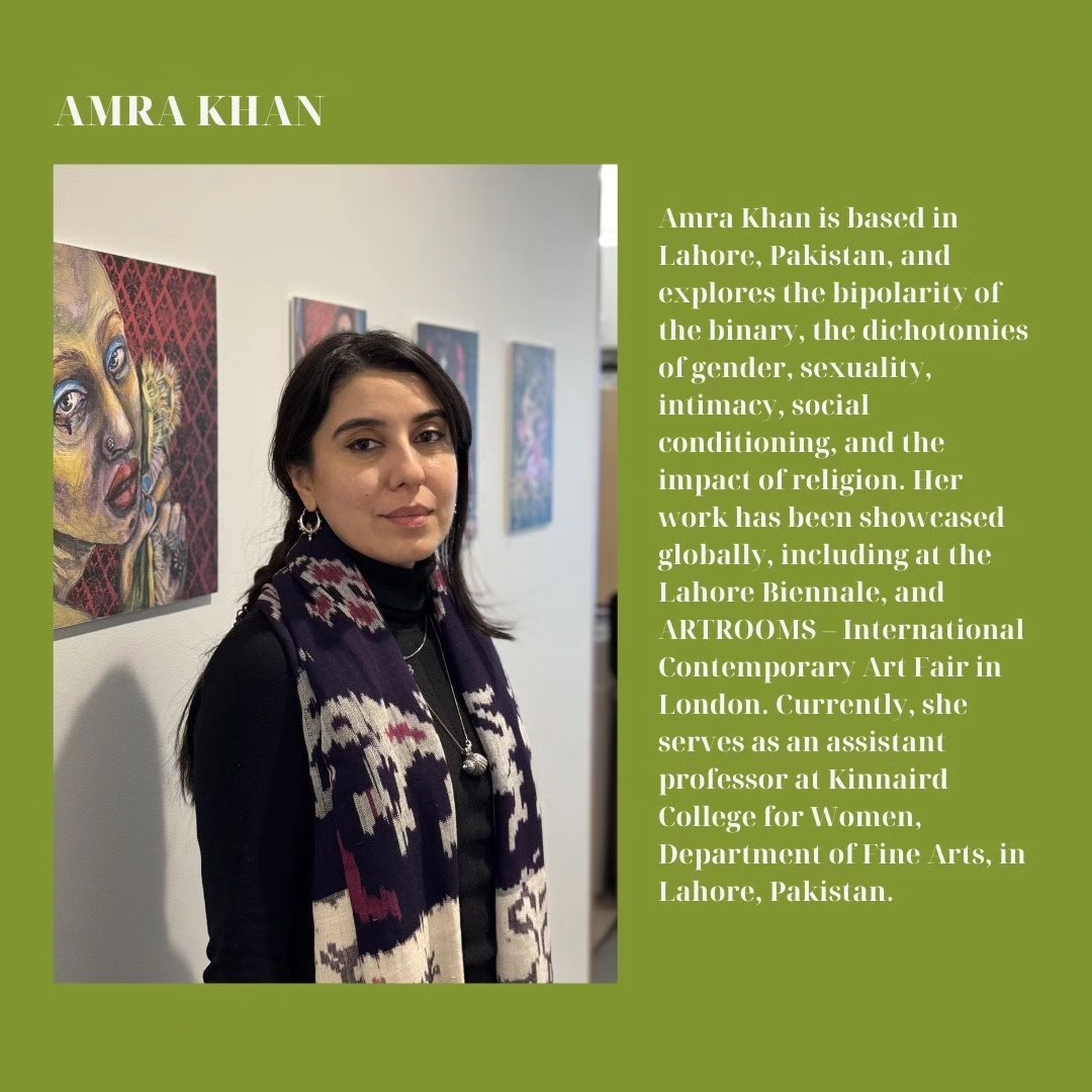 On March 4, join us for the launch of the Spring 2024 Visiting Artist Fellowship Art Exhibition with Amra Khan... — image 2