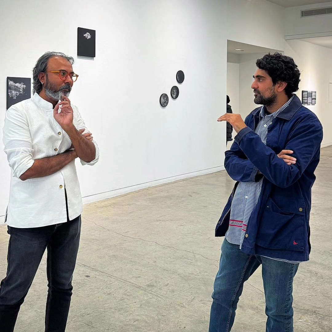 A walkthrough with the artist and the curators @amazona12 & @seenbysarahburney of the show TRIAD being exhibited at @aiconcontemporary — image 5. Photo courtesy @aiconcontemporary