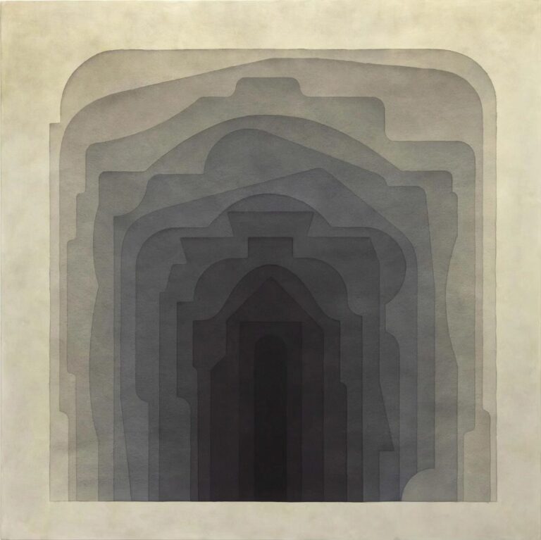 – Passage – 2023 – acrylics, canvas – 137 x 137 cm