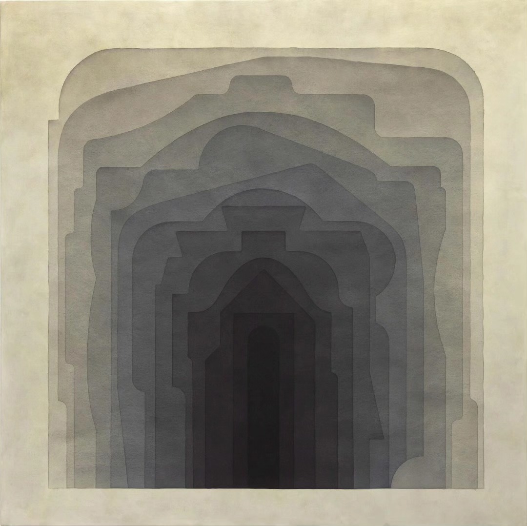 - Passage - 2023 - acrylics, canvas - 137 x 137 cm