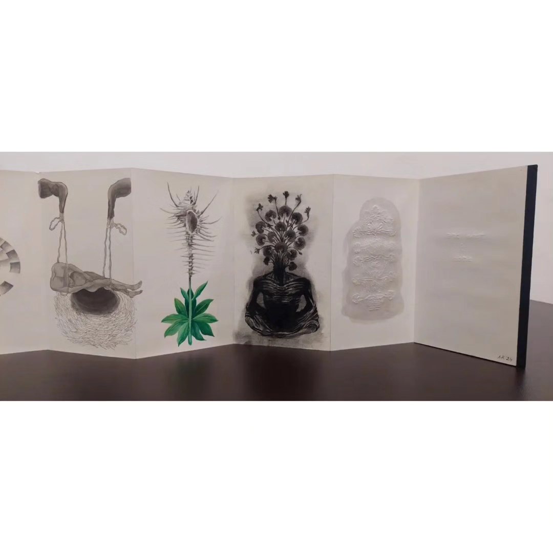 Anuskha Rustomji — image 3. Text for Anushka’s work by Nisha Hasan