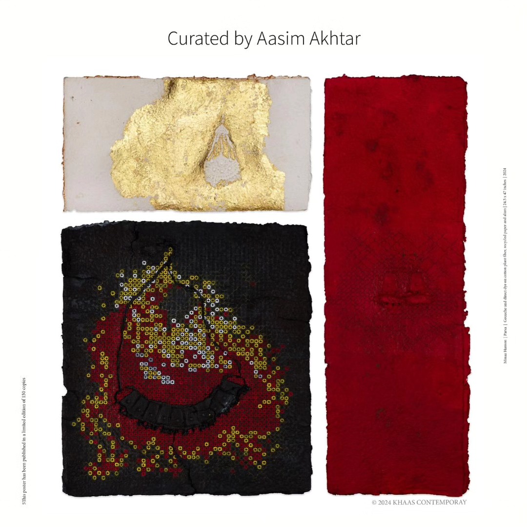 Khaas Gallery is pleased to invite you to the opening of my (Minaa Haroon) solo exhibition, “Terms of Adornment”...