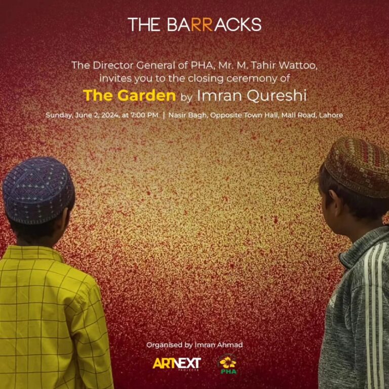 Don’t miss your last chance to see Imran Qureshi’s solo exhibition, “THE GARDEN,” before it closes today.