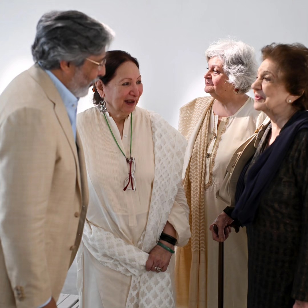 Glimpses from the Opening reception of ‘Zargar - an ode to Malmal’ by Pasha. — image 6