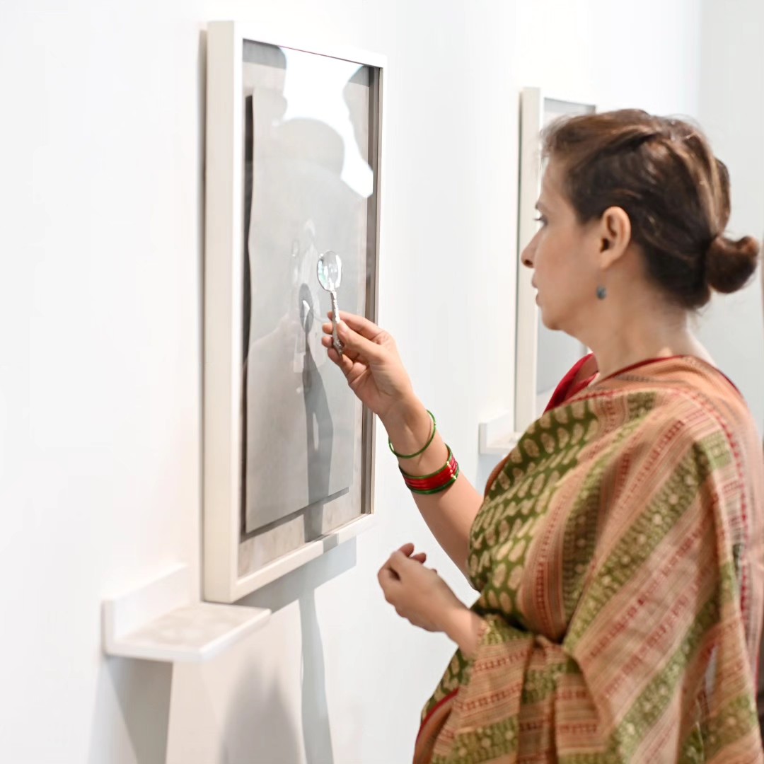 Glimpses from the Opening reception of ‘Zargar - an ode to Malmal’ by Pasha. — image 8