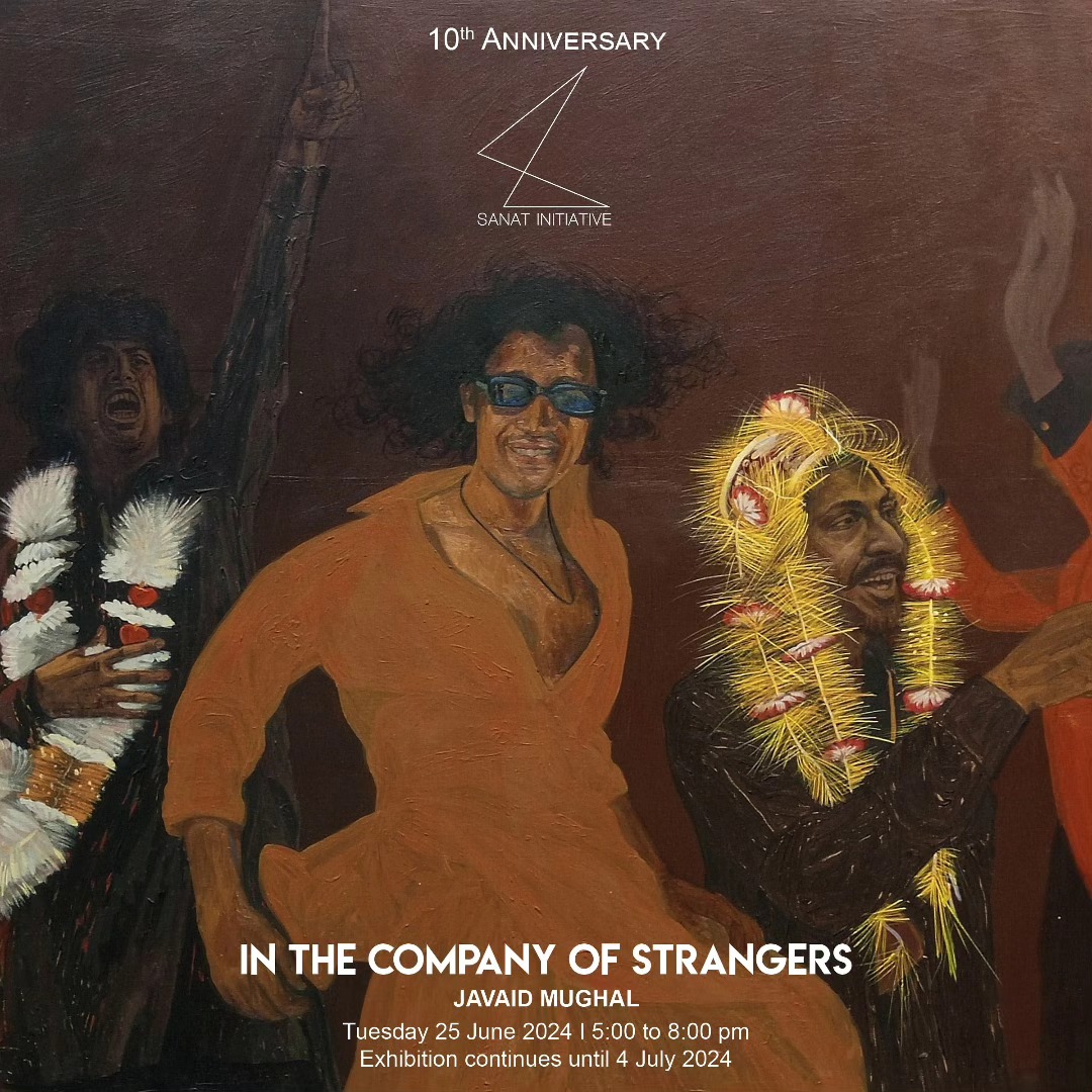 Next @sanat_initiative “In the Company of Strangers”, a solo presentation by @javaid.mughal_ which opens on Tuesday 25 June 2024