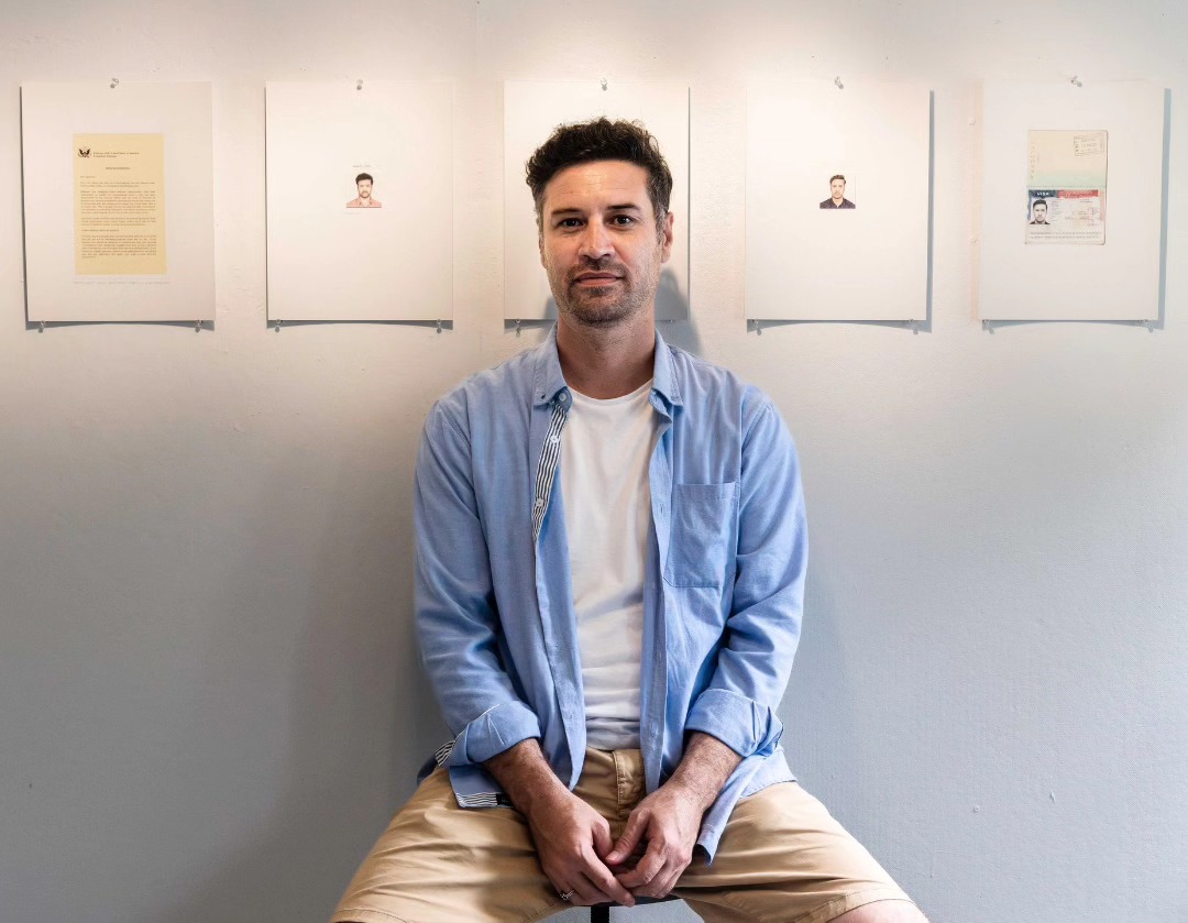 Open Studio at @art_omi Artist residency July 13,2024. Art Omi, Ghent, New York. Photo: Karen Pearson