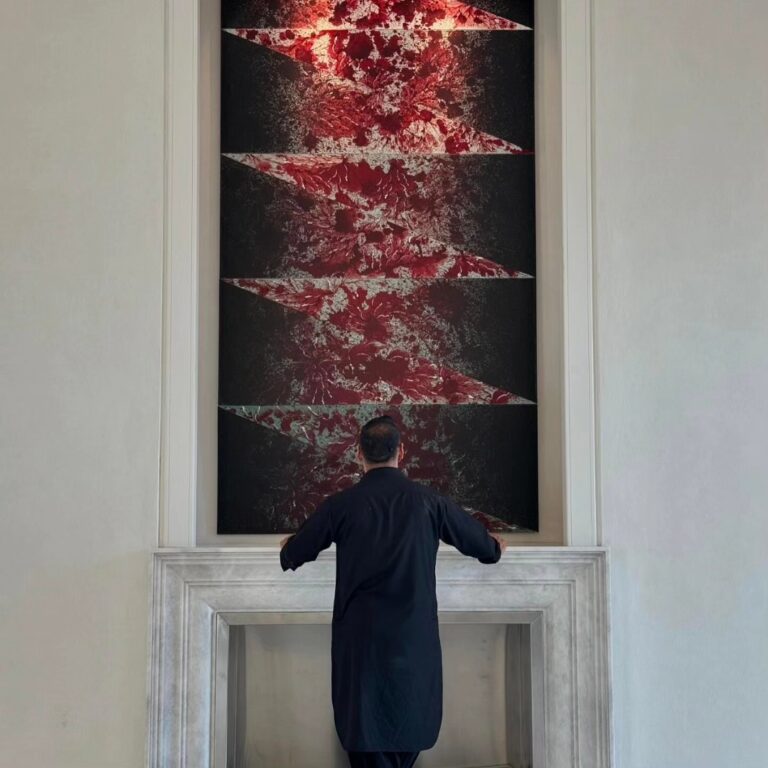 Recent work in a private collection , Islamabad, 2024.