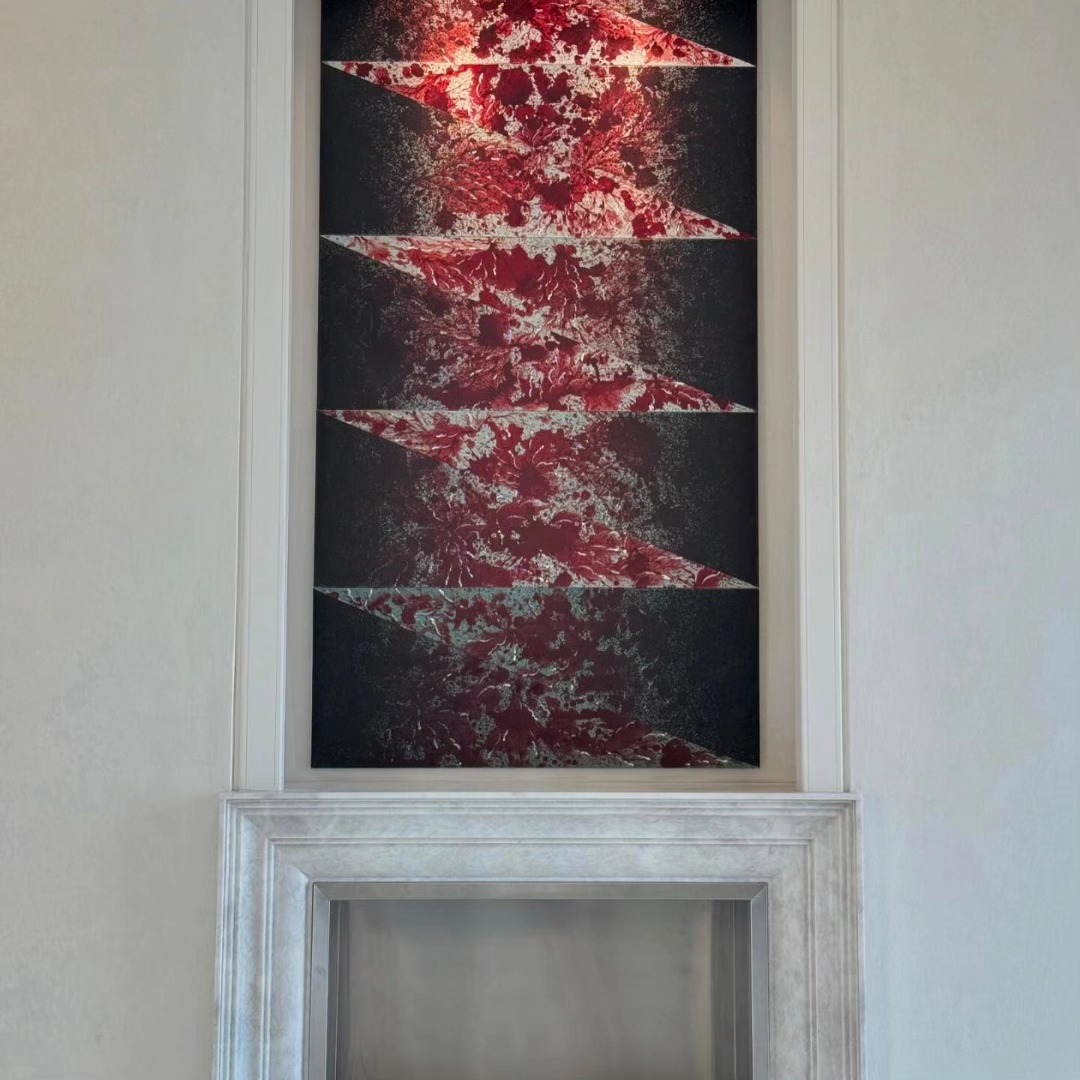 Recent work in a private collection , Islamabad, 2024. — image 2. Photography  @faisalqureshi_fq