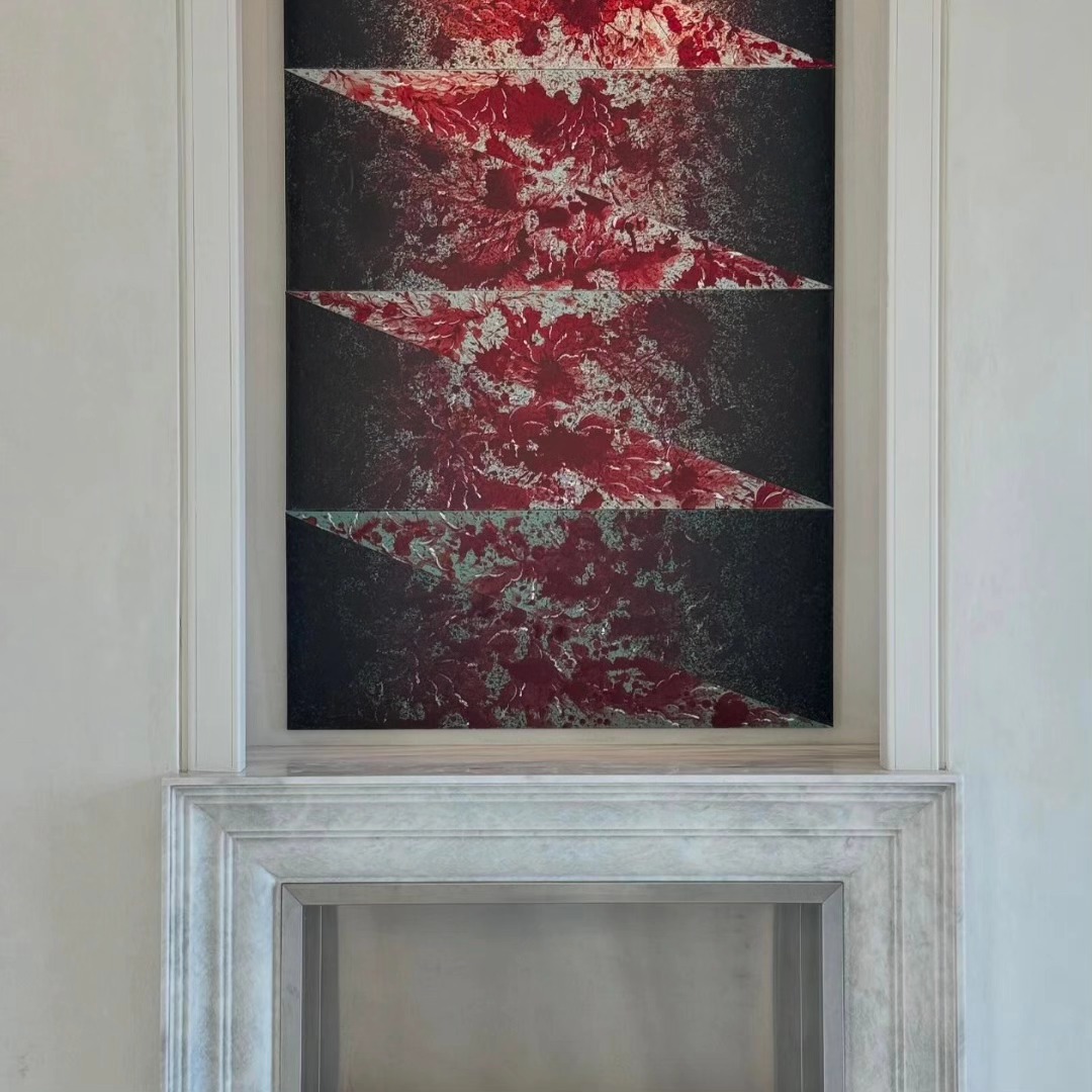 Recent work in a private collection , Islamabad, 2024. — image 3. Photography  @faisalqureshi_fq