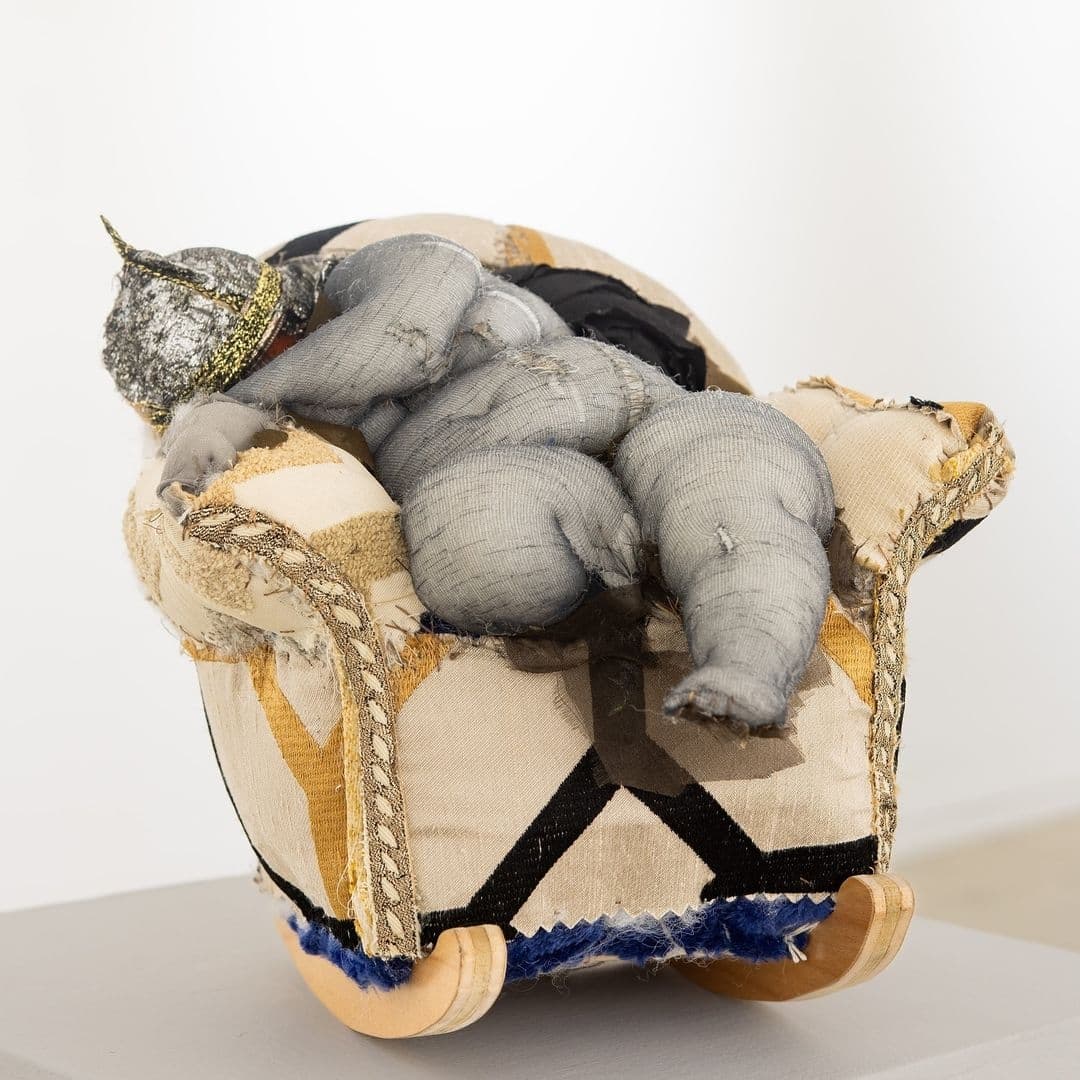 Ruby Chishti’s solo exhibition ‘The World is a Loose Stitch’ is on view for one more week. — image 3