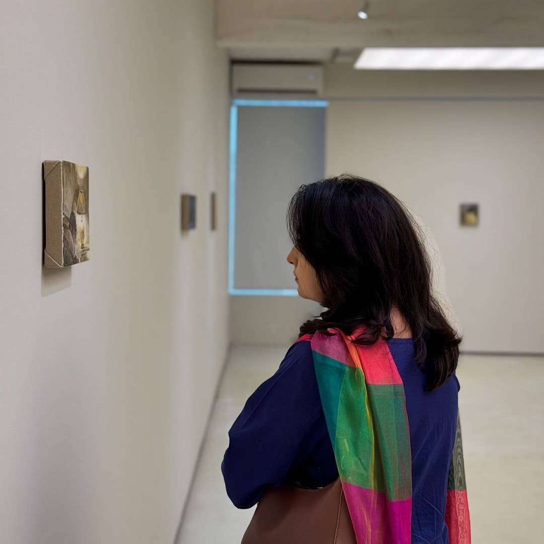 A heartfelt thank you to everyone who visited ‘CONVERSATIONS’ exhibition by esteemed artist Inaam Zafar at White Wall Gallery. — image 5