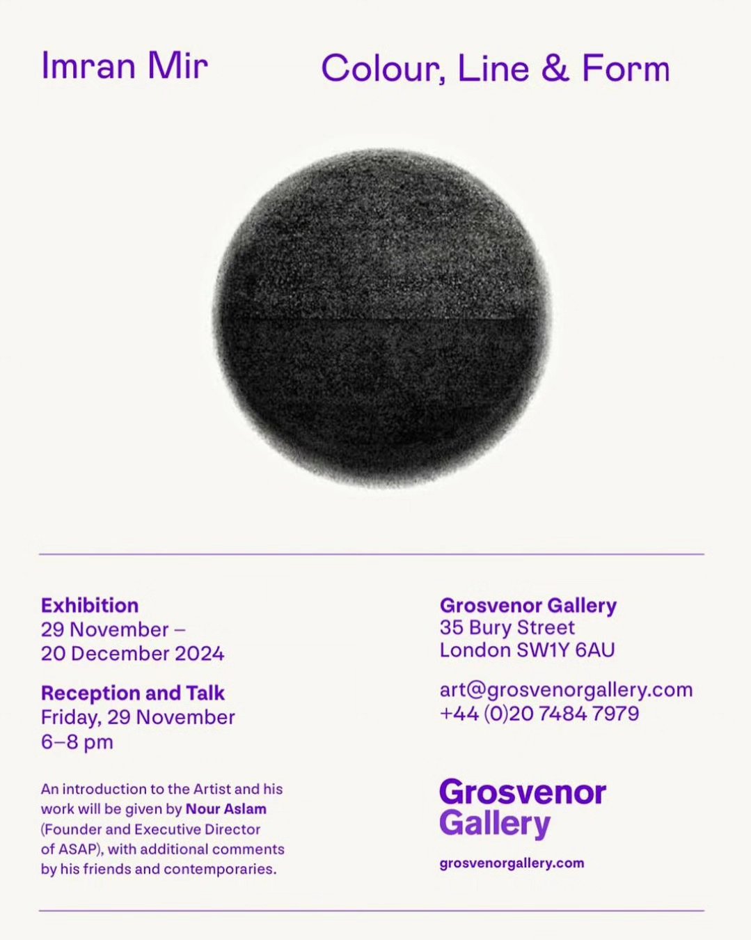 @grosvenorgallery is thrilled to present the first exhibition of visionary Pakistani artist Imran Mir (1950-2014) in London!