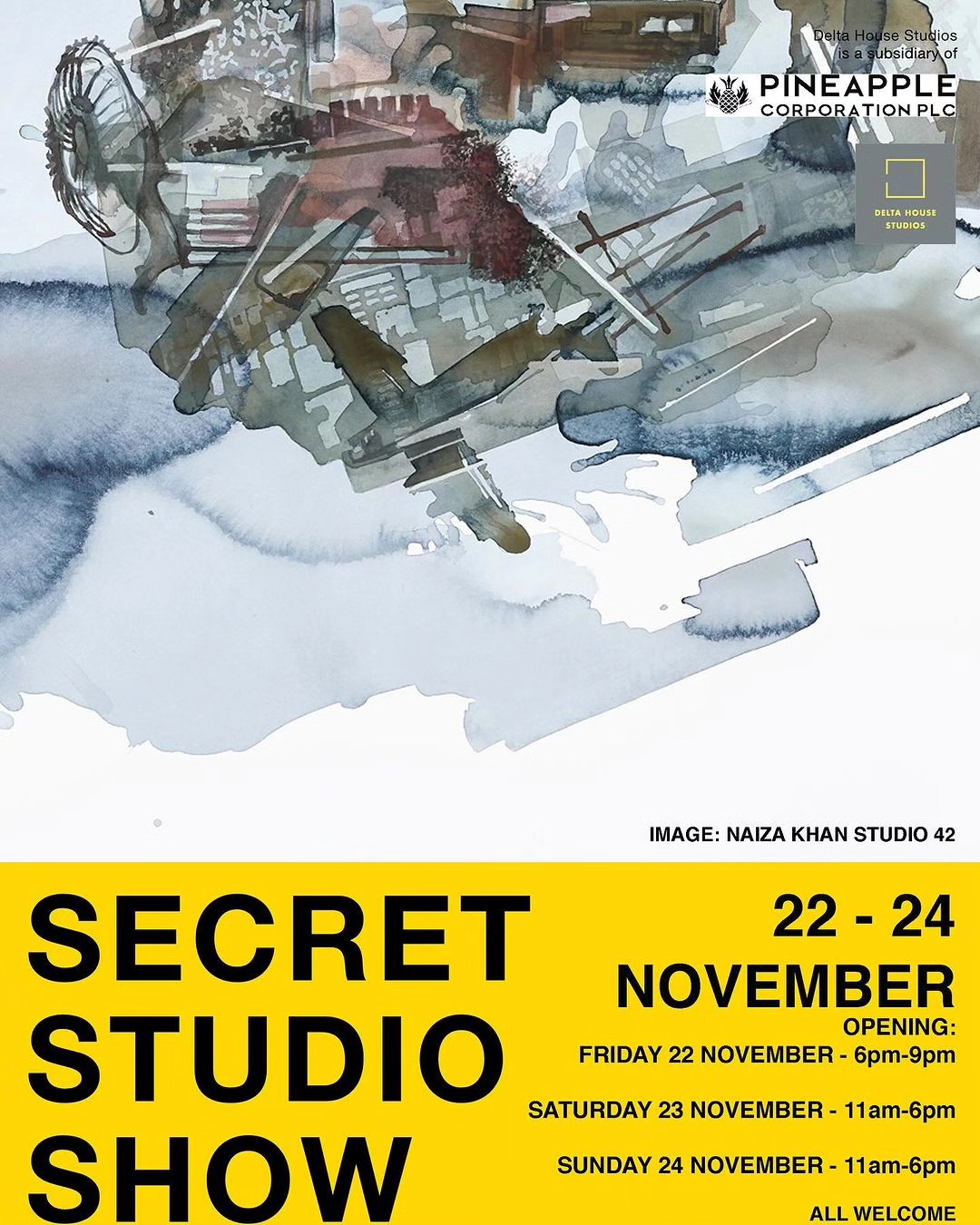 Join me next weekend in Studio 42 for the Delta House Secret Studio Show @deltahousestudios.