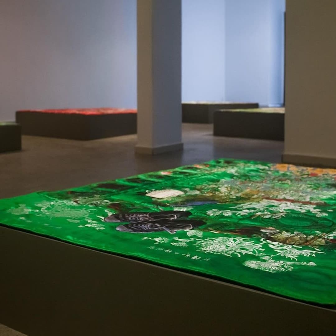 A solo show of Risham Syed, ‘Chait Vasraand ...What The Rain Remembers’, opened on Tuesday November 19th 2024 @ Canvas Gallery. — image 10
