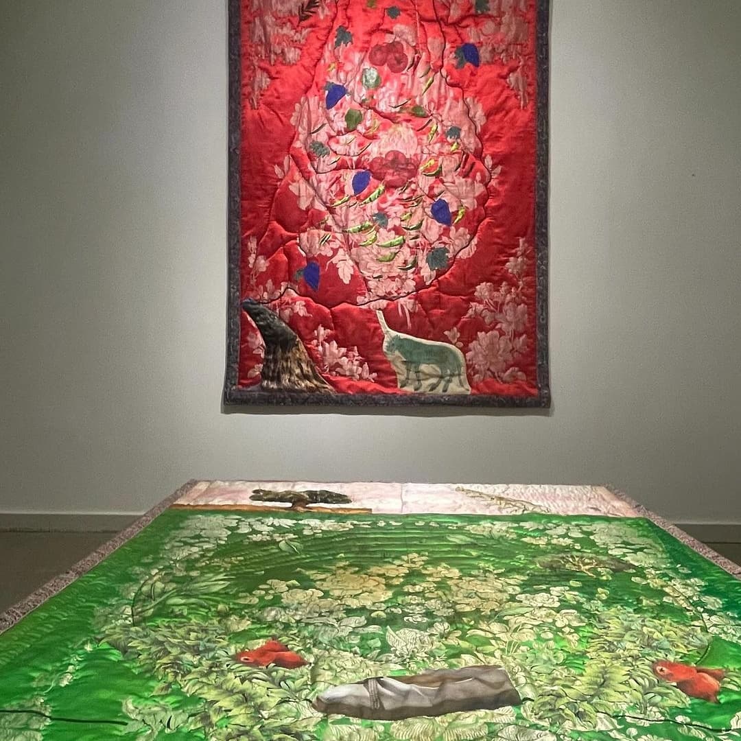 A solo show of Risham Syed, ‘Chait Vasraand ...What The Rain Remembers’, opened on Tuesday November 19th 2024 @ Canvas Gallery. — image 12