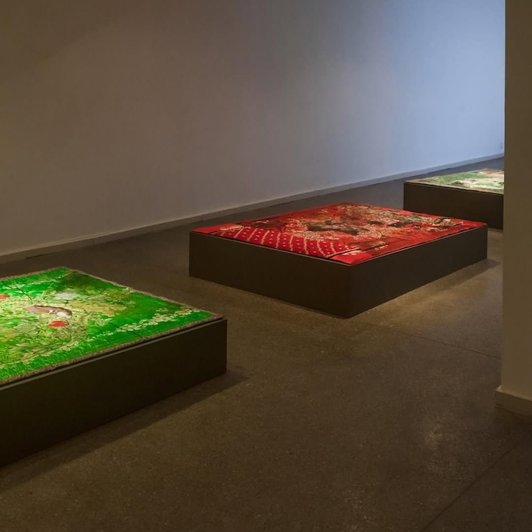 A solo show of Risham Syed, ‘Chait Vasraand ...What The Rain Remembers’, opened on Tuesday November 19th 2024 @ Canvas Gallery. — image 3