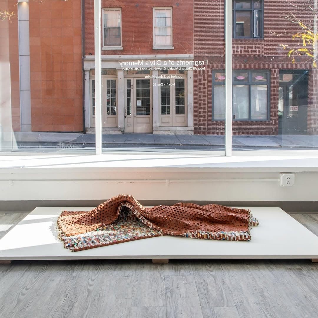 Twelve Gates Arts’ current exhibition, Fragments of a City’s Memory, is a group exhibition curated by Zainab Hakim... — image 3