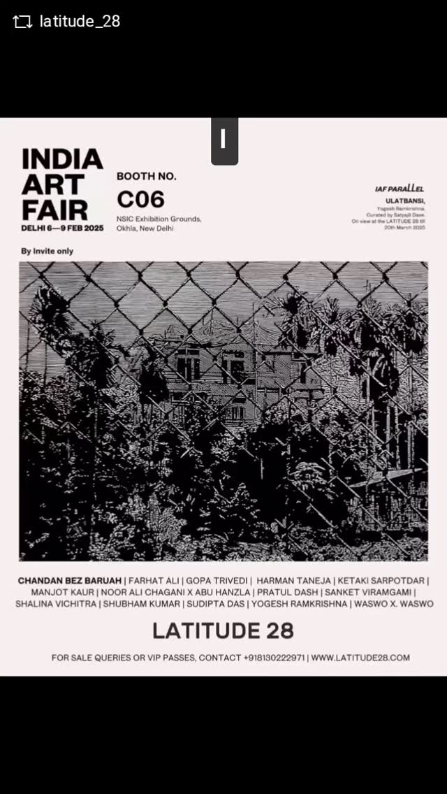 LATITUDE 28 x INDIA ART FAIR