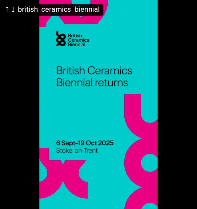 @british_ceramics_biennial 🌟 BCB is back for 2025 🌟