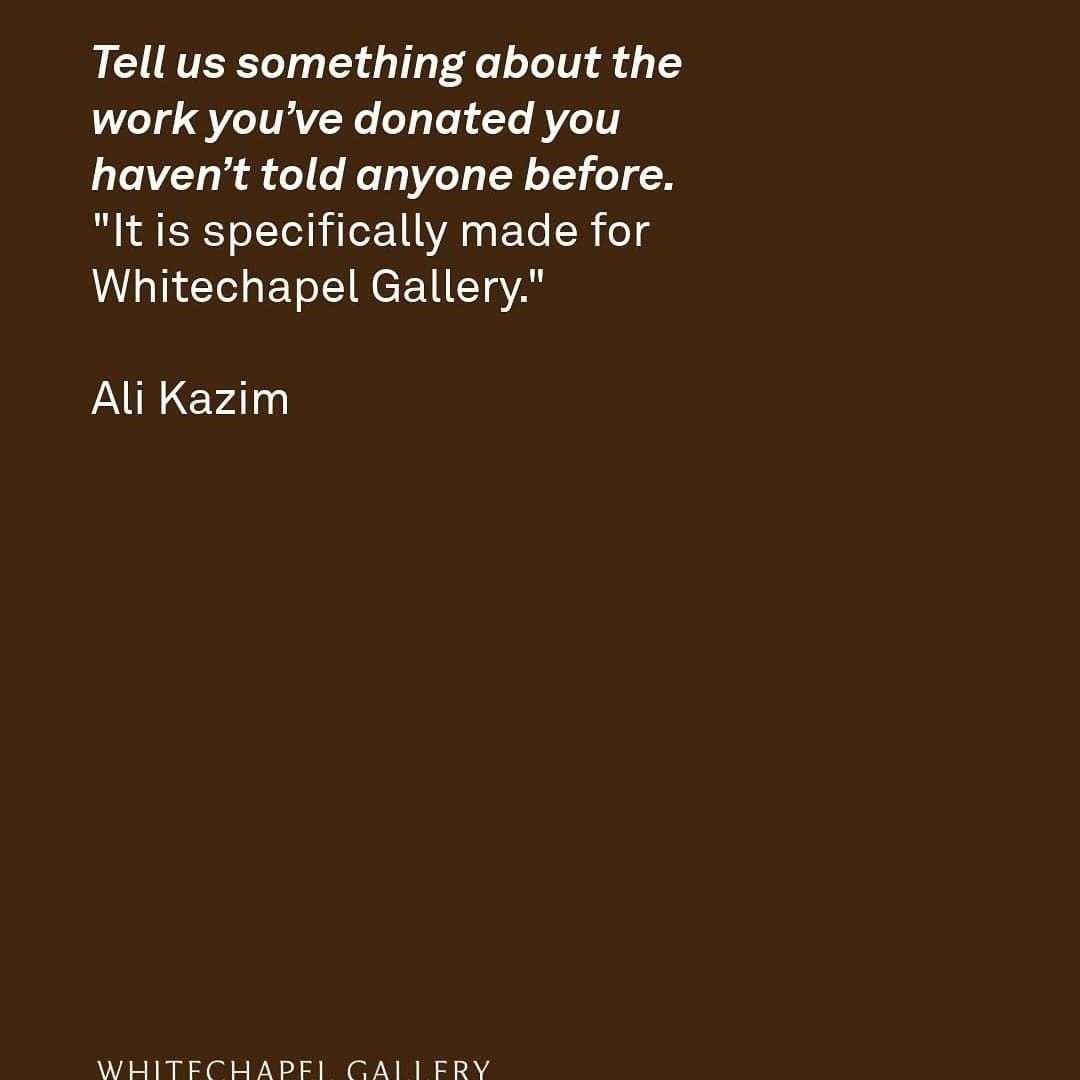 @whitechapelgallery — image 8. Images courtesy of the artist.