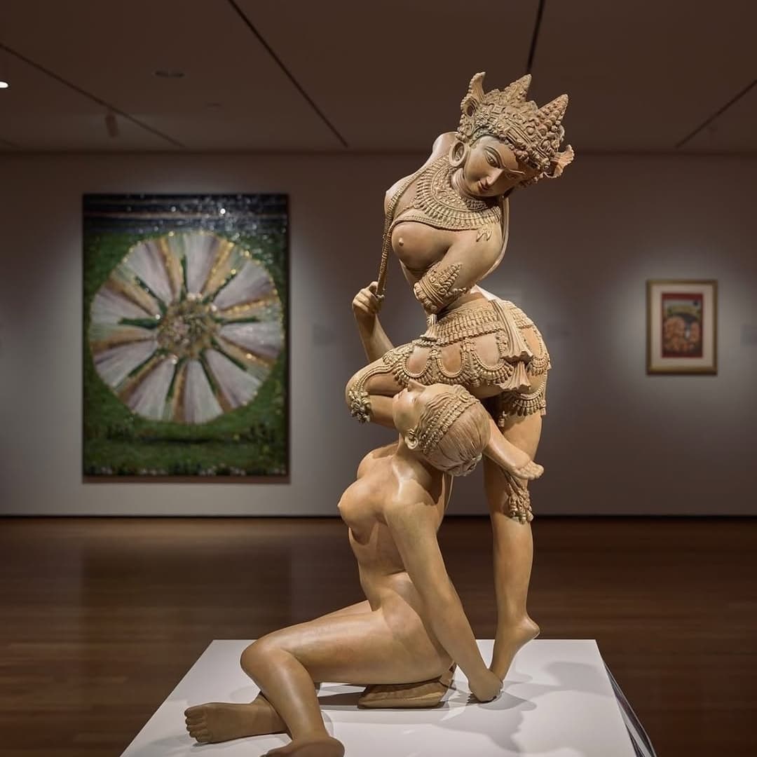 @clevelandmuseumofart On view now: Shahzia Sikander: Collective Behavior at the Cleveland Museum of Art... — image 3. Image 1 provided by Agostino Osio