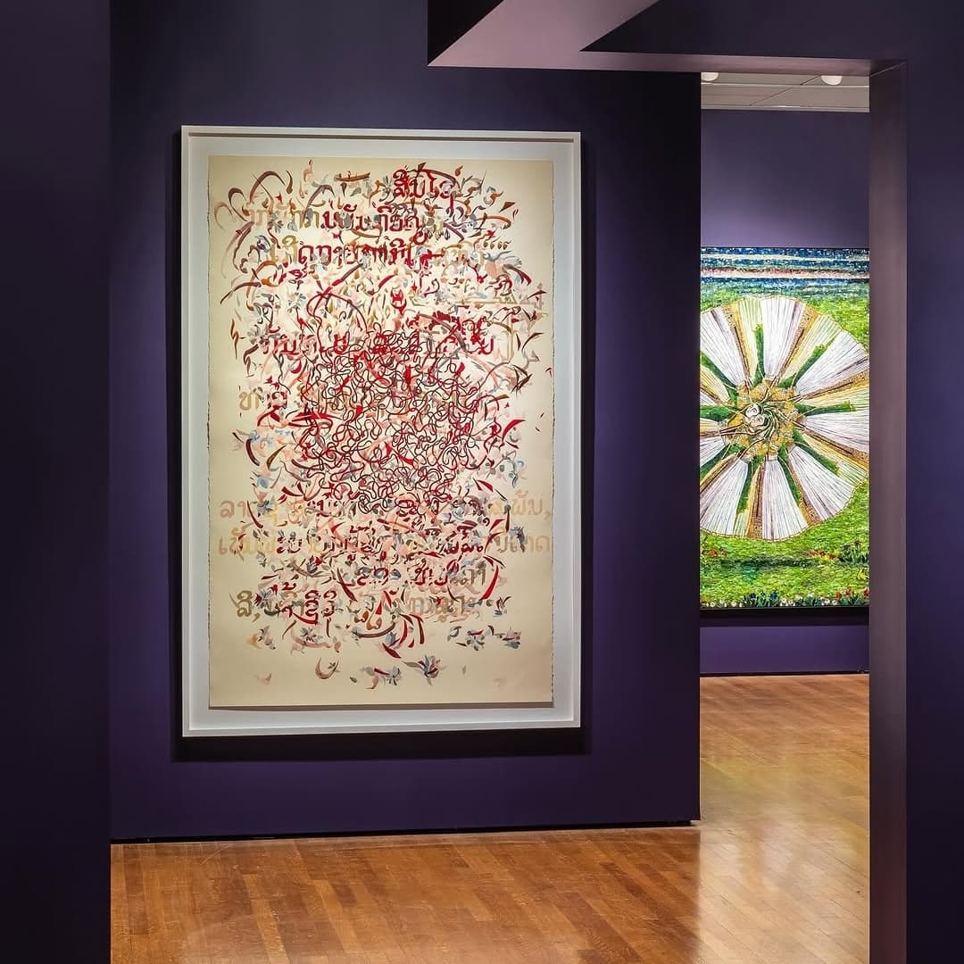 @clevelandmuseumofart On view now: Shahzia Sikander: Collective Behavior at the Cleveland Museum of Art... — image 7. Image 1 provided by Agostino Osio