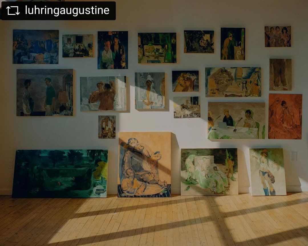 @luhringaugustine — image 2. Photos and Studio shots in story by Sasha Arutyunova