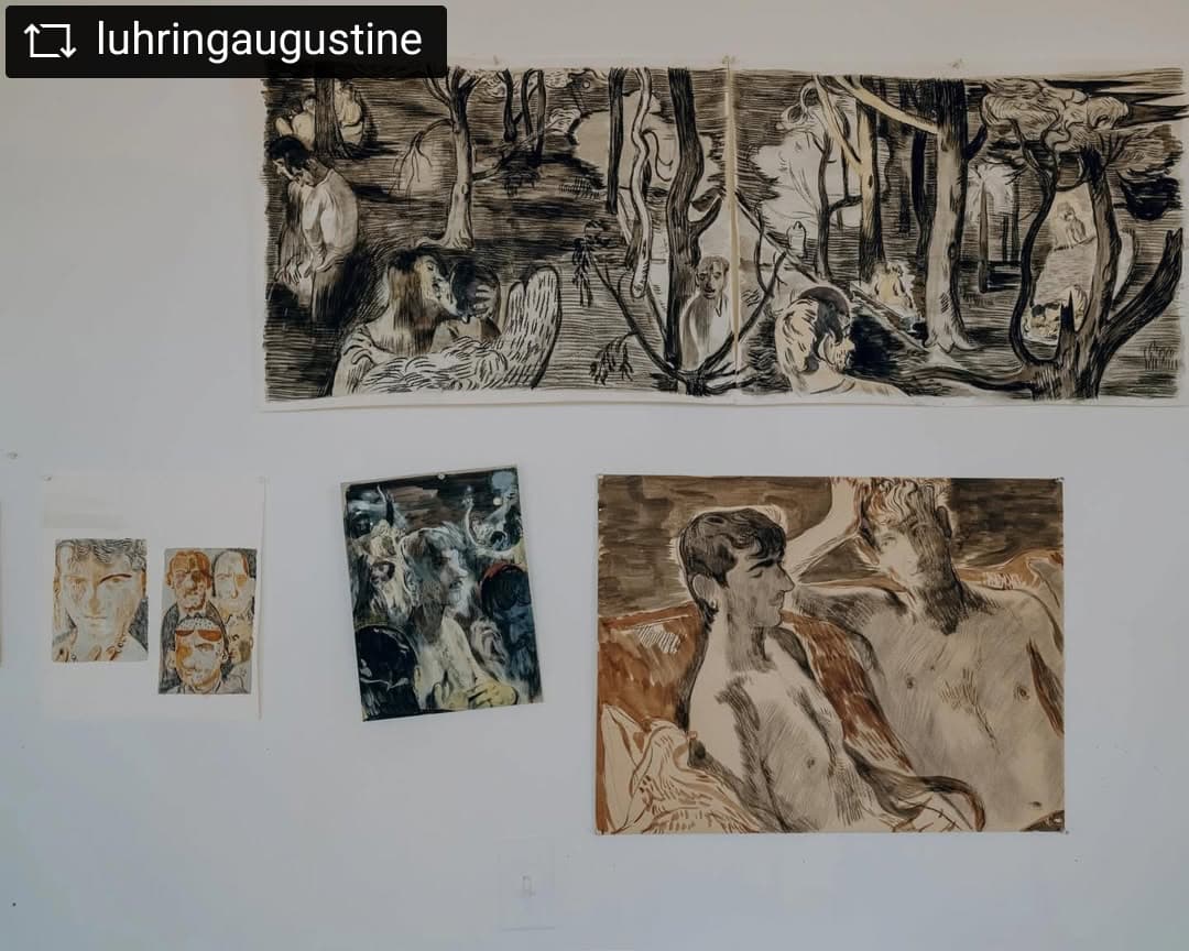 @luhringaugustine — image 3. Photos and Studio shots in story by Sasha Arutyunova
