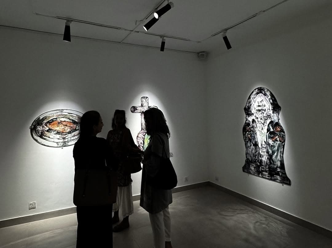 Installation shots from the opening — image 1