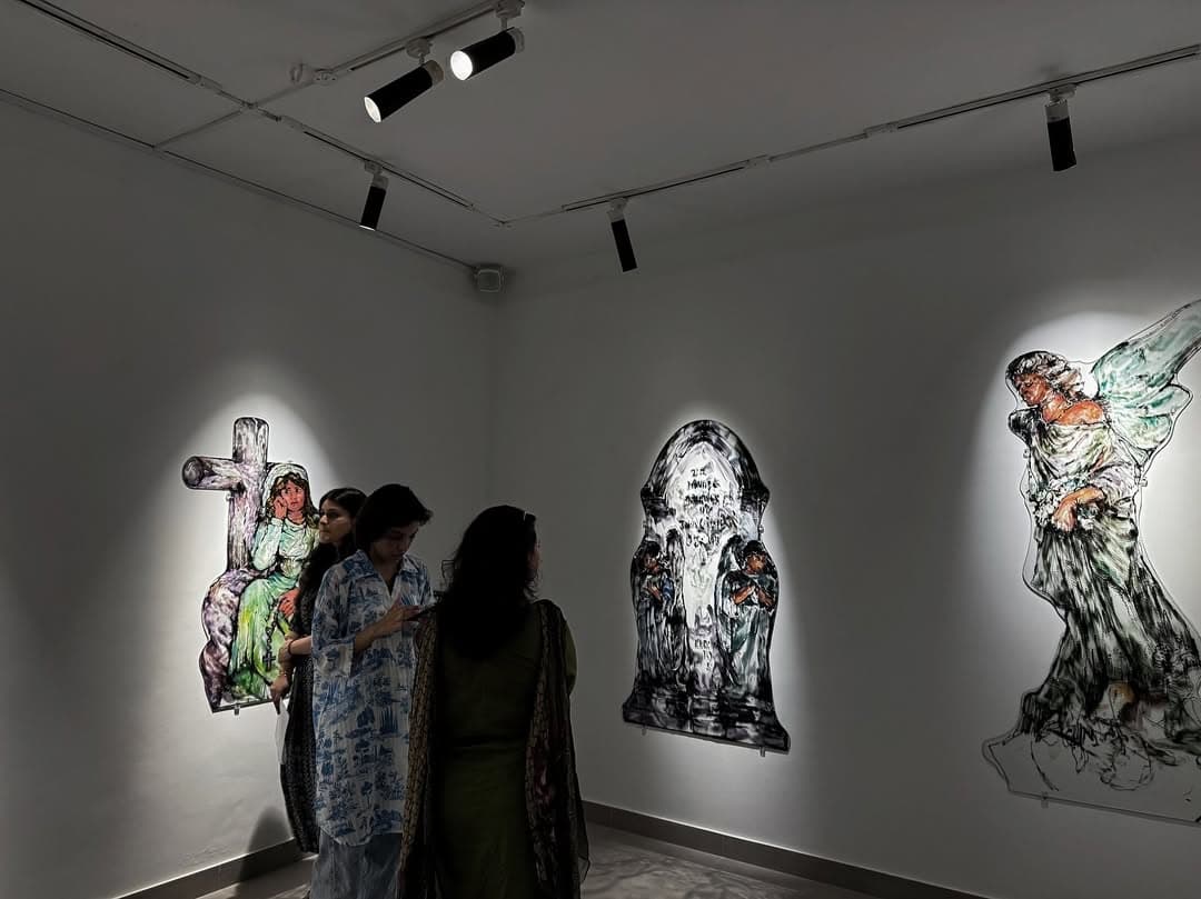 Installation shots from the opening — image 3