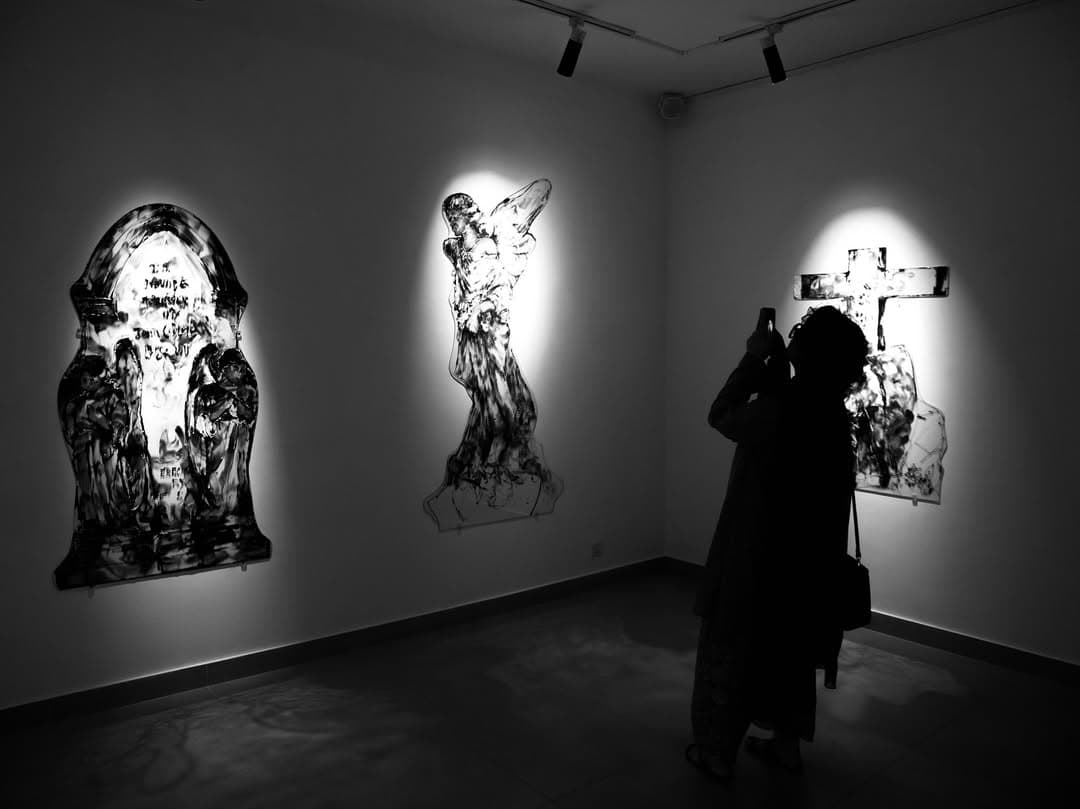 Installation shots from the opening — image 4