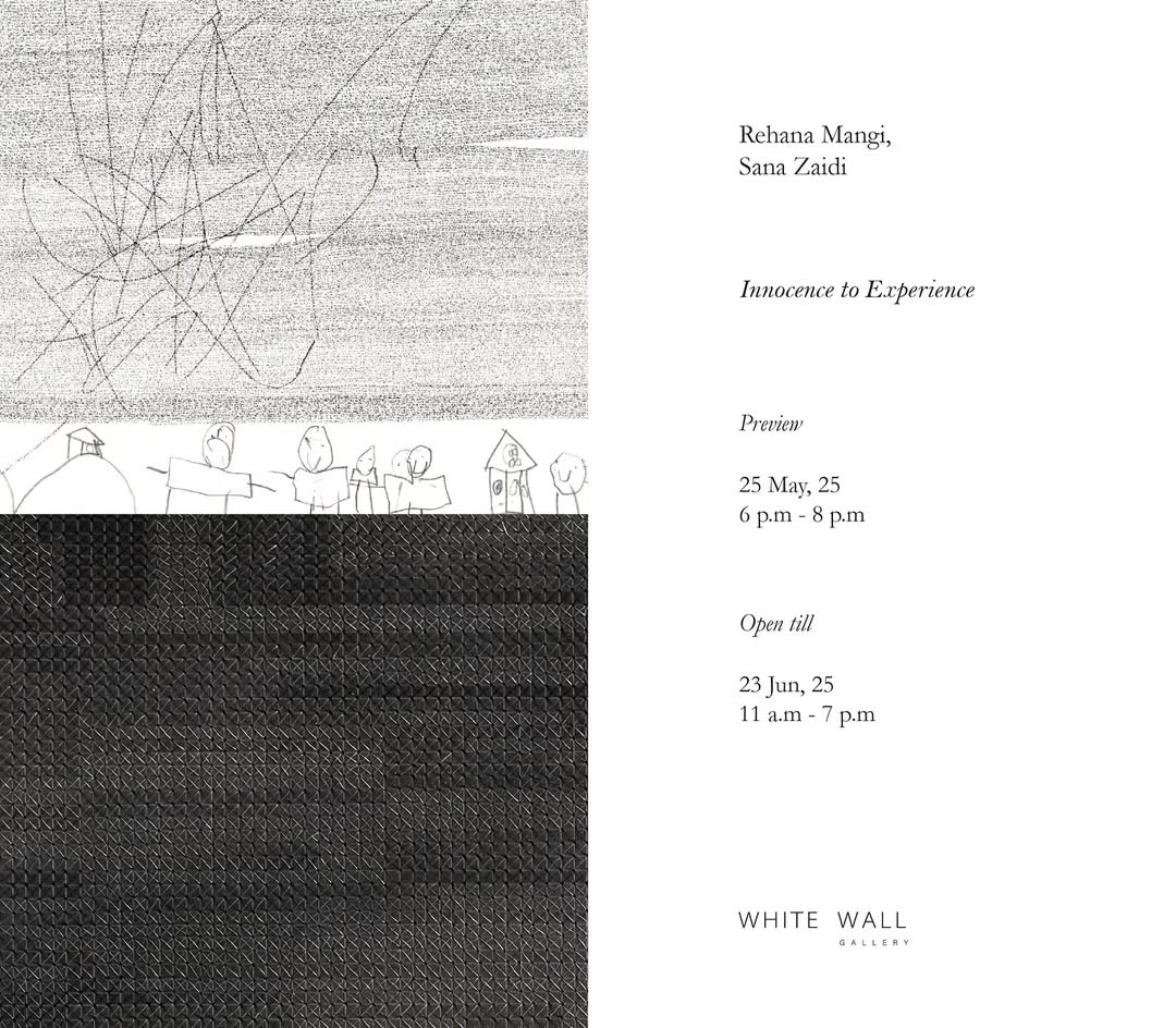 You are cordially invited to the two-person exhibition ‘Innocence to Experience’ featuring the distinguished artists...
