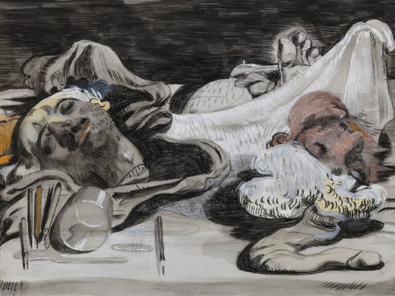 Salman Toor “Wish Maker,” is on view at Luhring Augustine through June 21, 2025.⁠