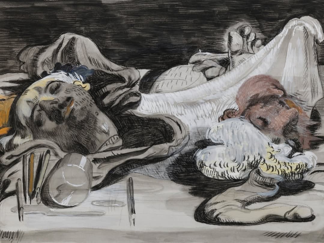 Salman Toor “Wish Maker,” is on view at Luhring Augustine through June 21, 2025.⁠ — image 1