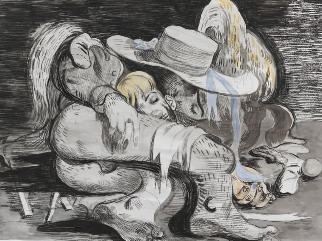 Salman Toor “Wish Maker,” is on view at Luhring Augustine through June 21, 2025.⁠ — image 3