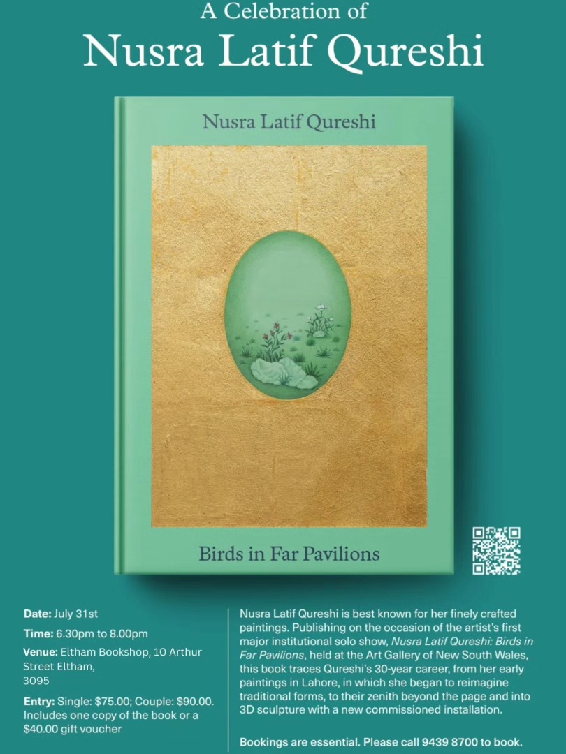 I am pleased to announce the launching of Birds In Far Pavilions at Eltham Bookshop.