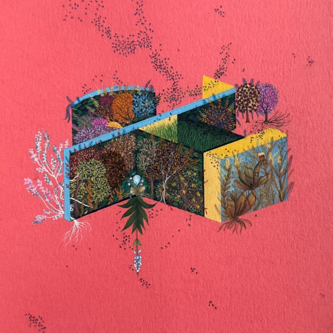 In today’s "One day, one work", we enter a world where nature is not a subject—but a guide, a language, a way of being.
